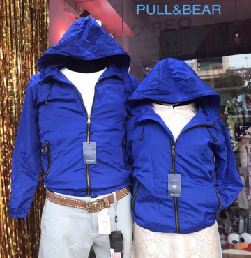 Bỏ sỉ áo khoác dù đôi PULL&BEAR